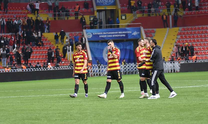 Kayserispor'un galibiyet serisi sona erdi